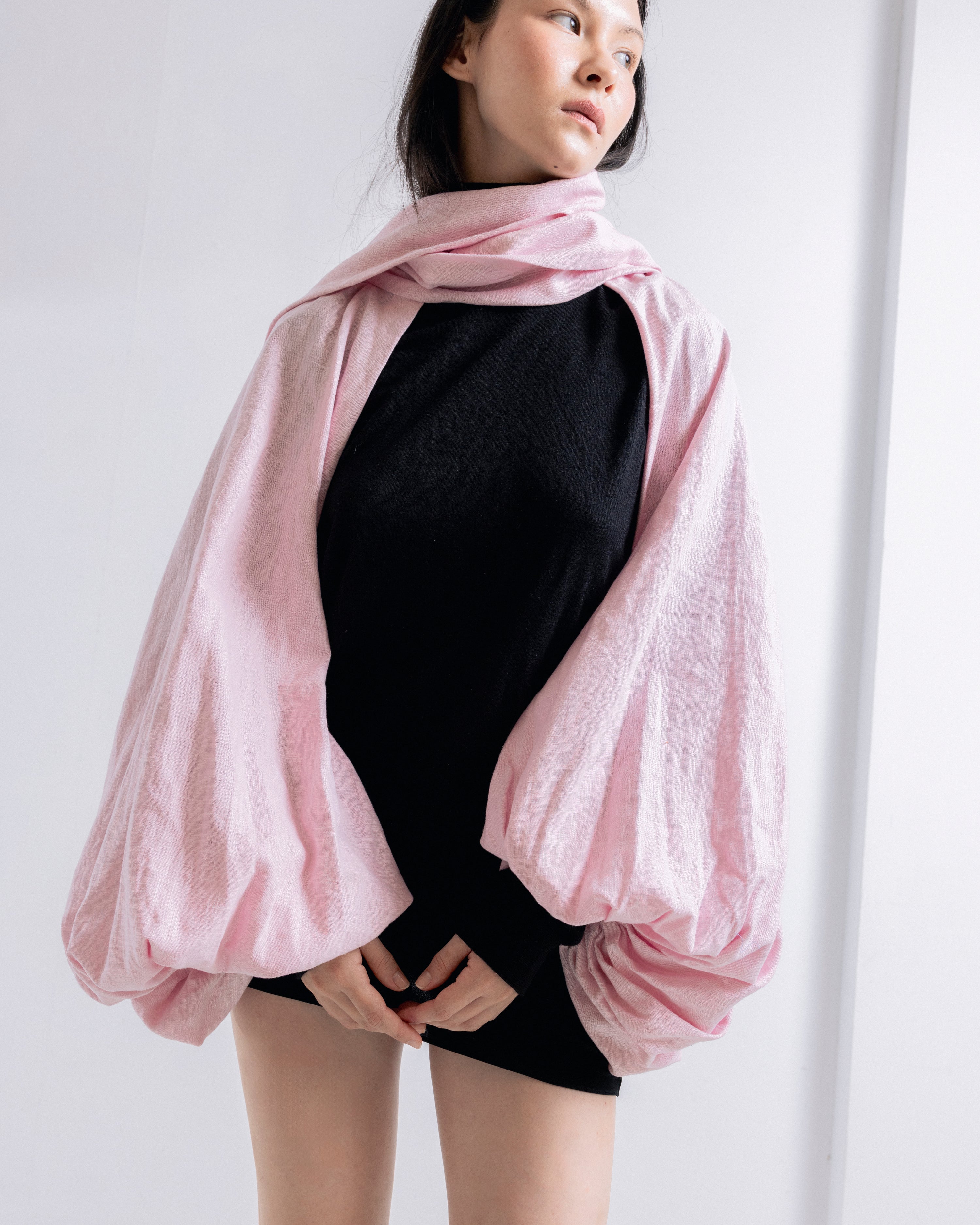 Linen Pink Sleeves