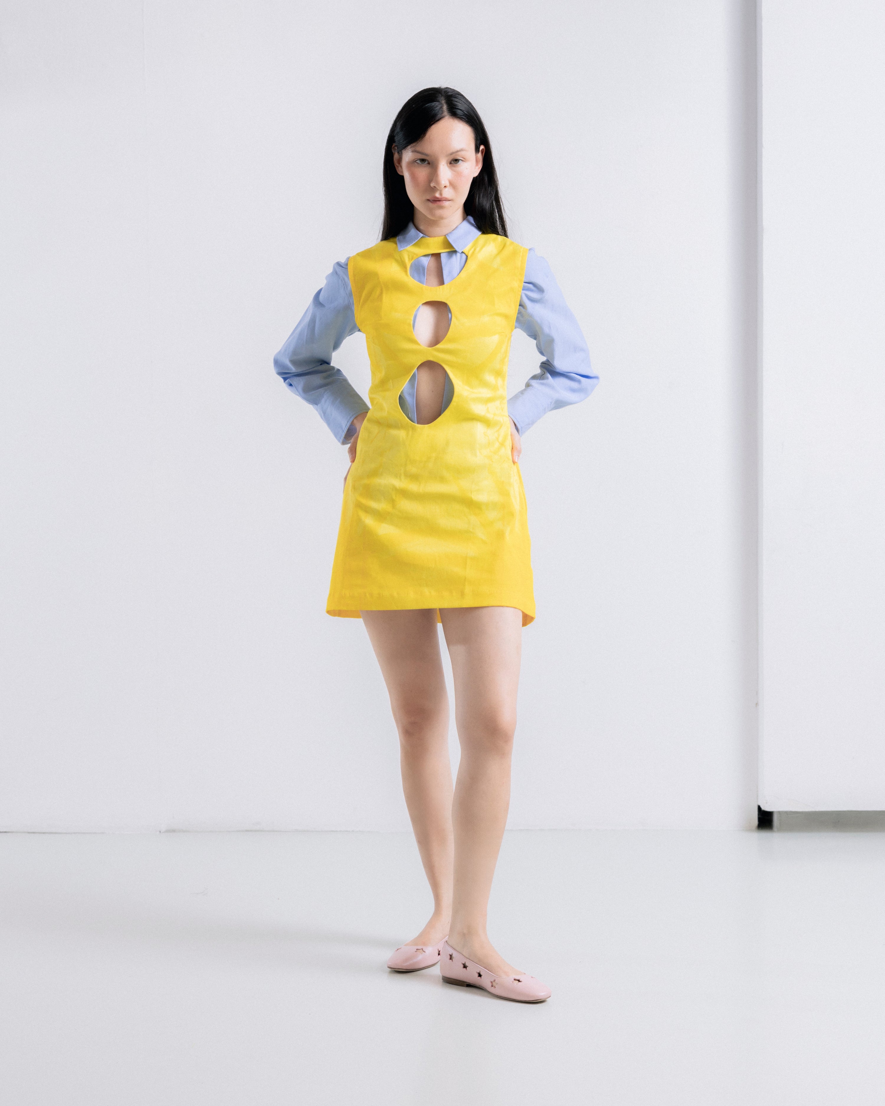 Crushed Sun Mini Dress