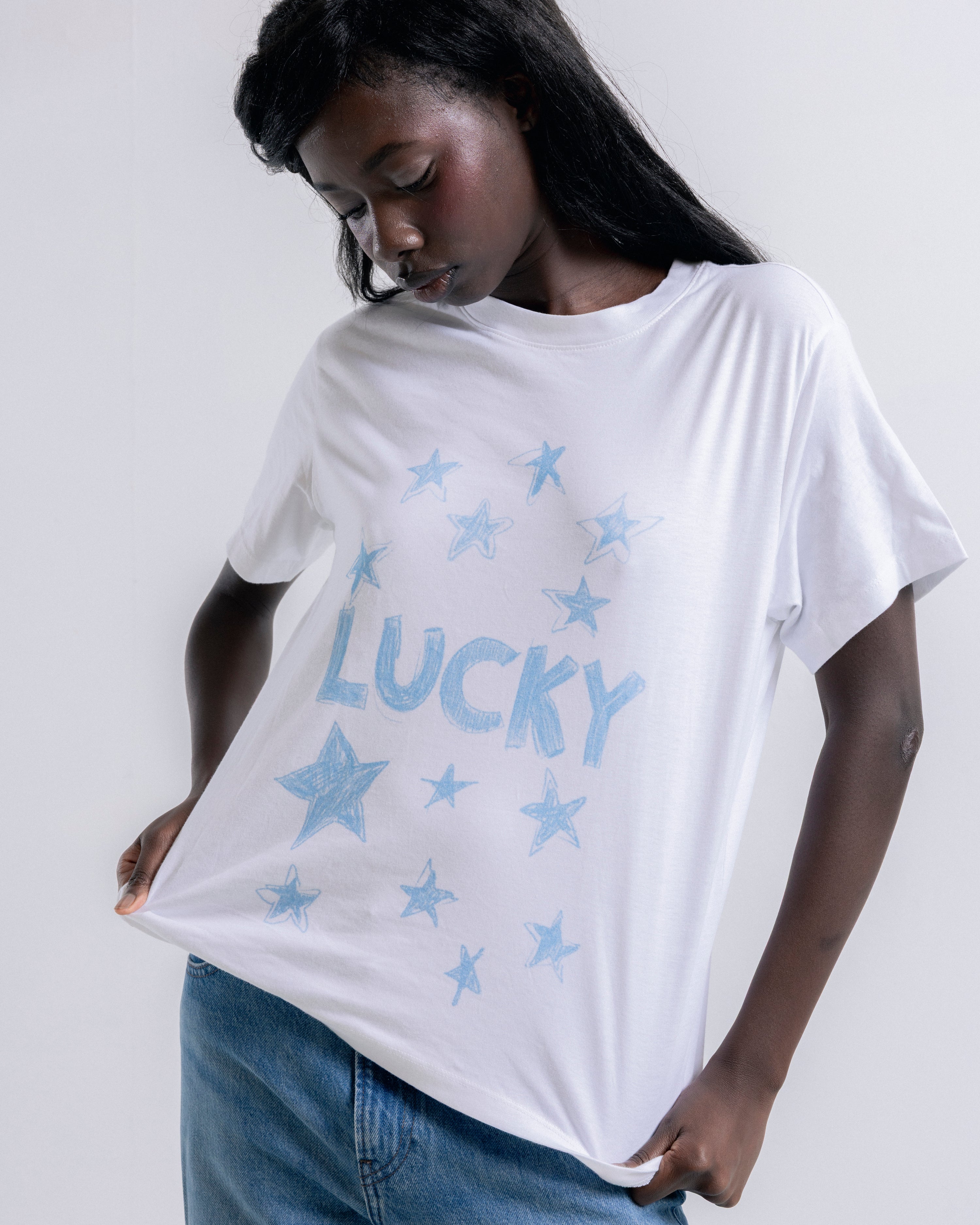 Lucky Star Blue T-shirt