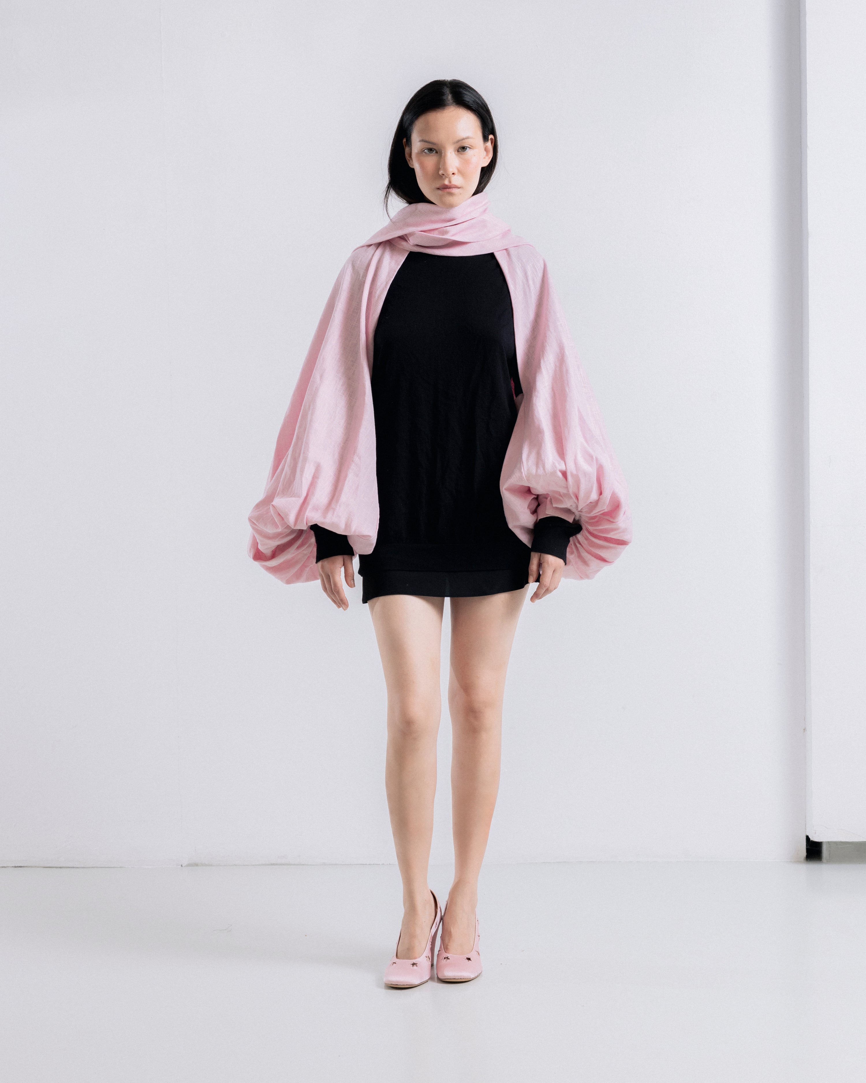 Linen Pink Sleeves