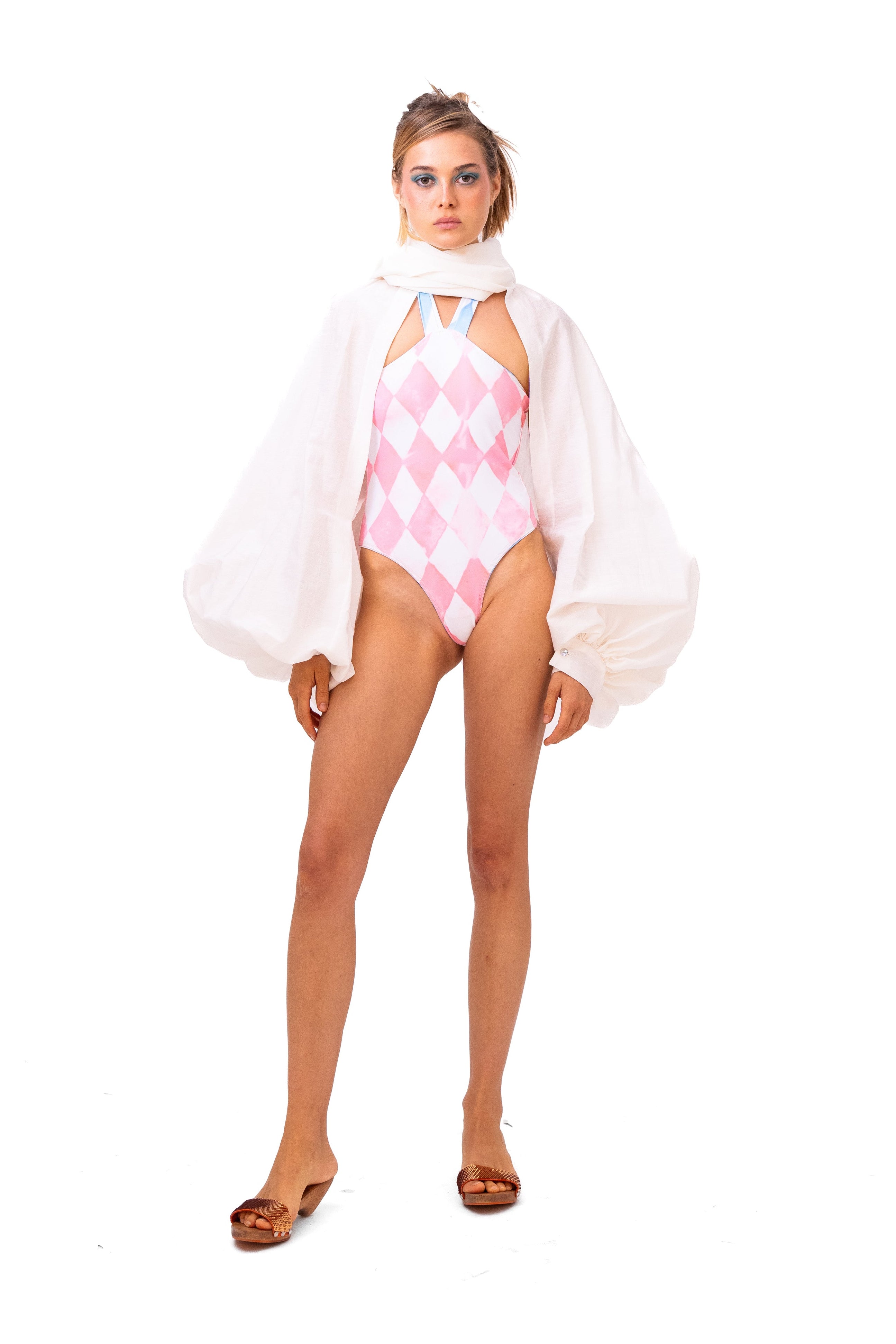 Ballon Crinkled Linen Sleeves