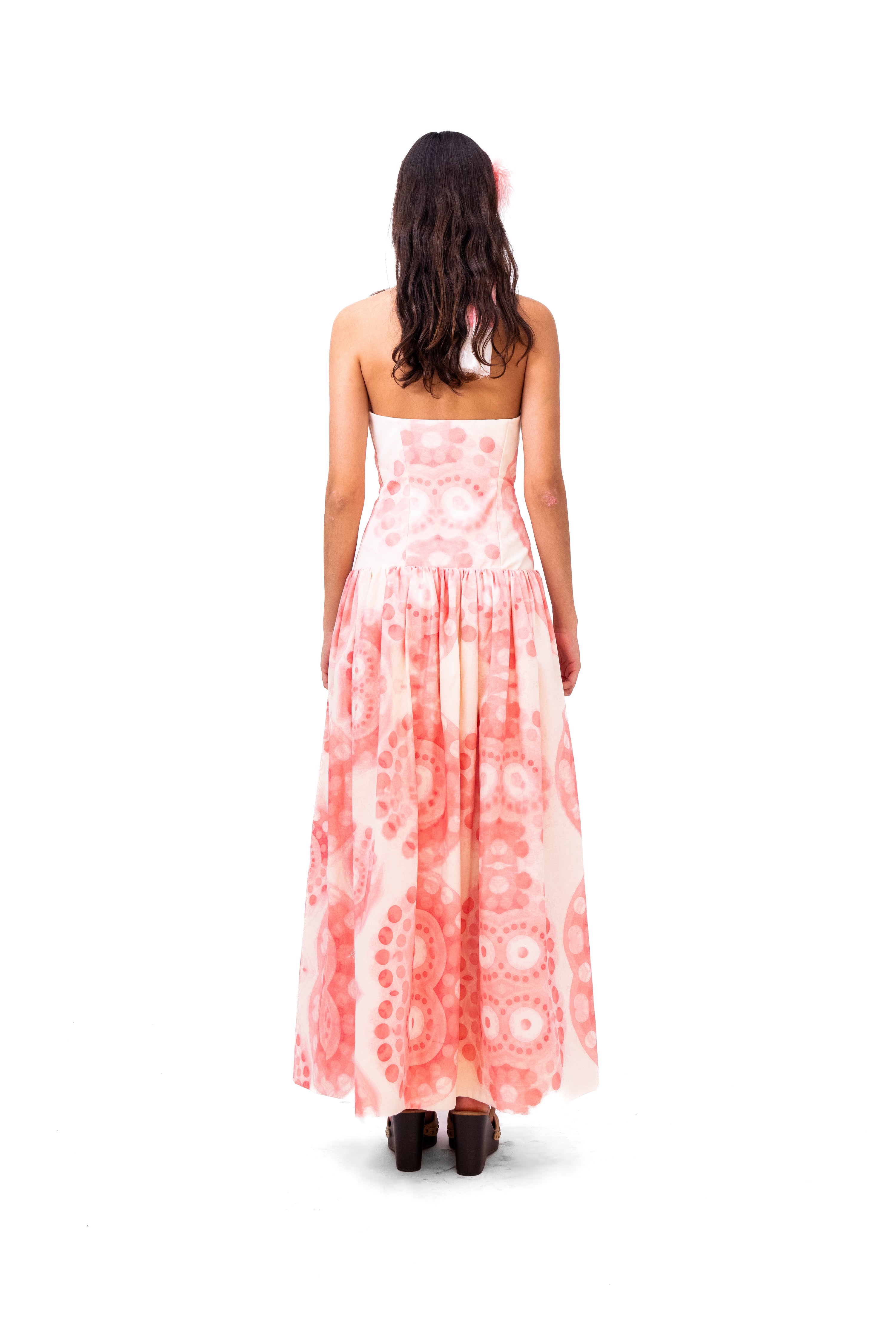 Almada Pink Long Dress