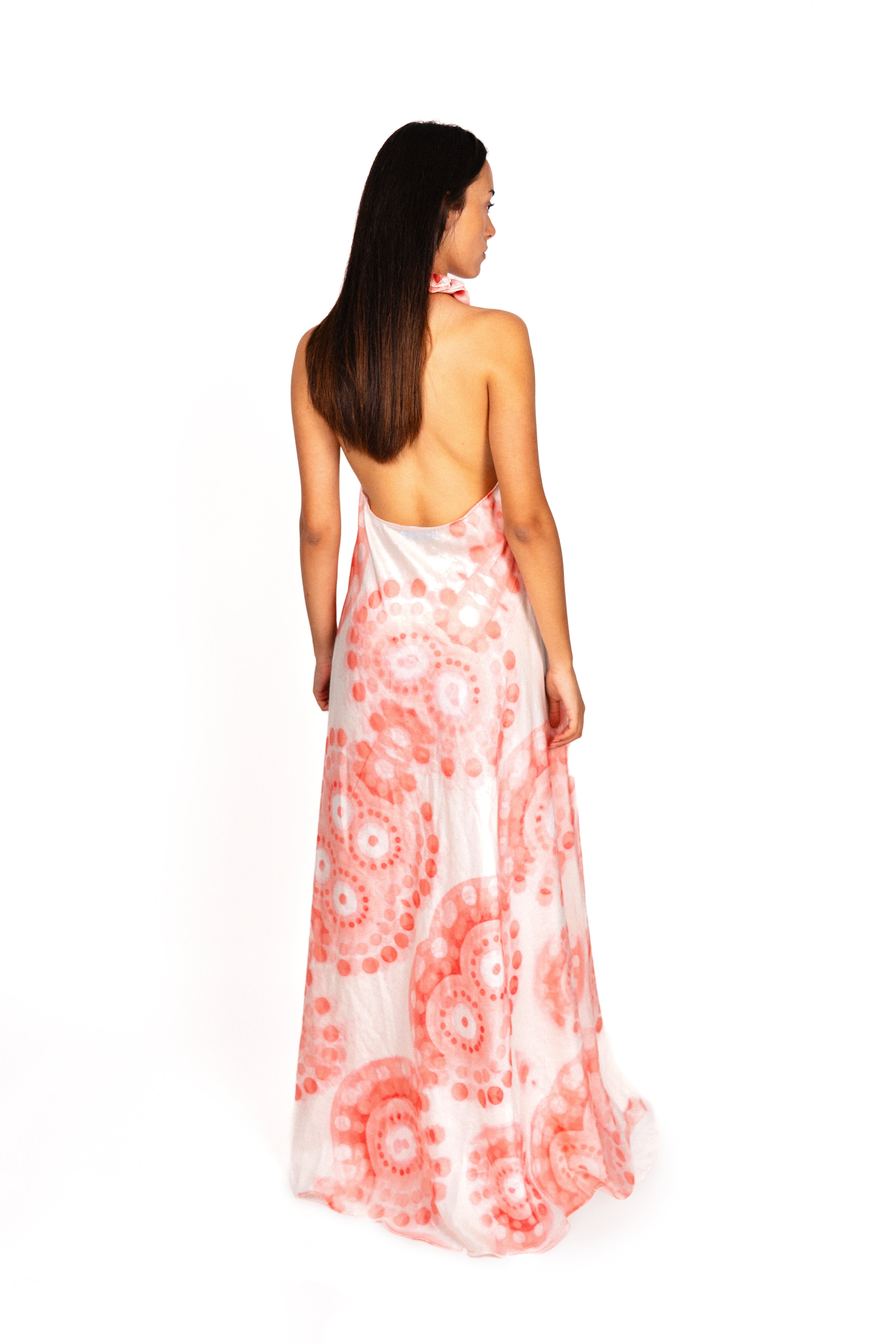 Almada Flowy Dress in Pink