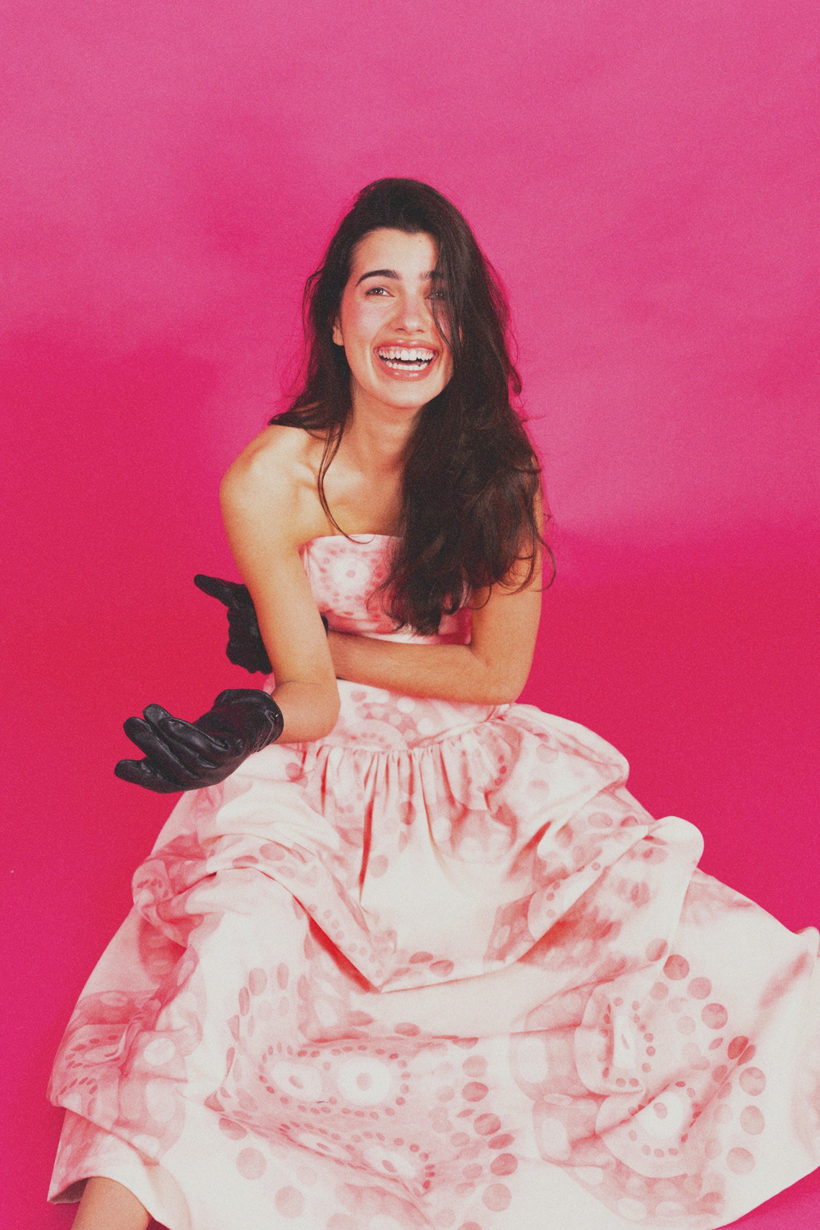 Almada Pink Long Dress