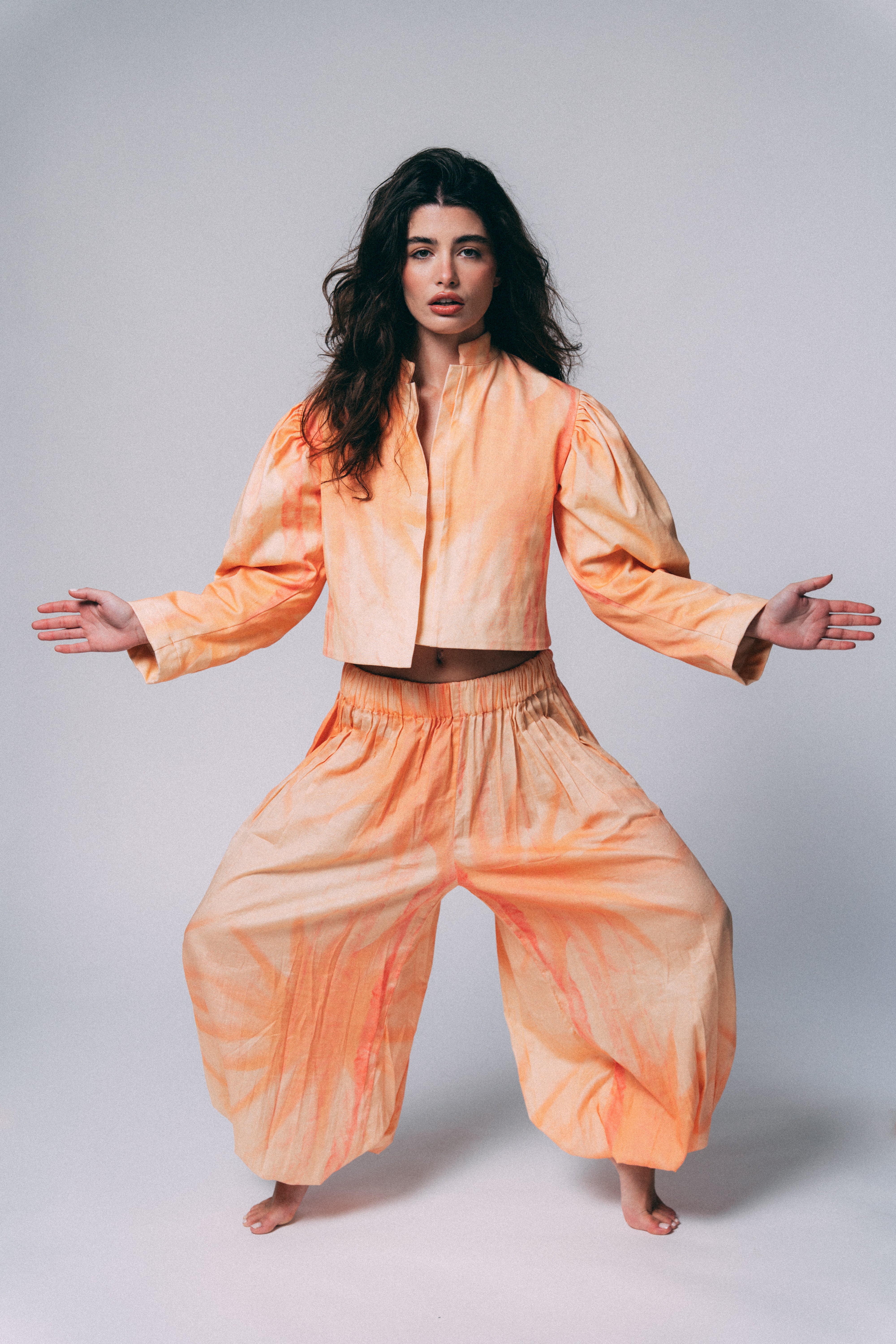 Crushed Sun Balloon Pants