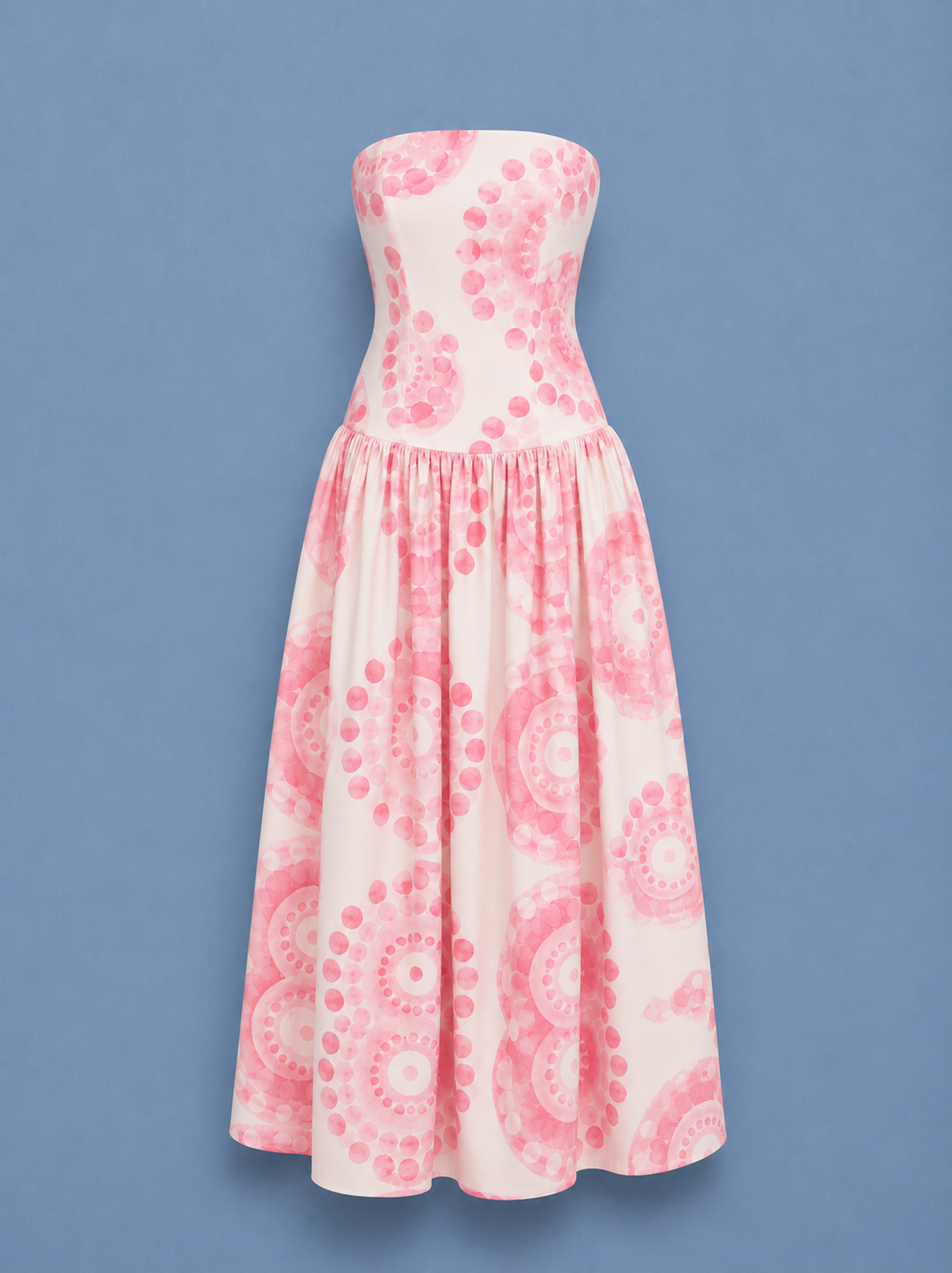 Almada Blue Long Dress